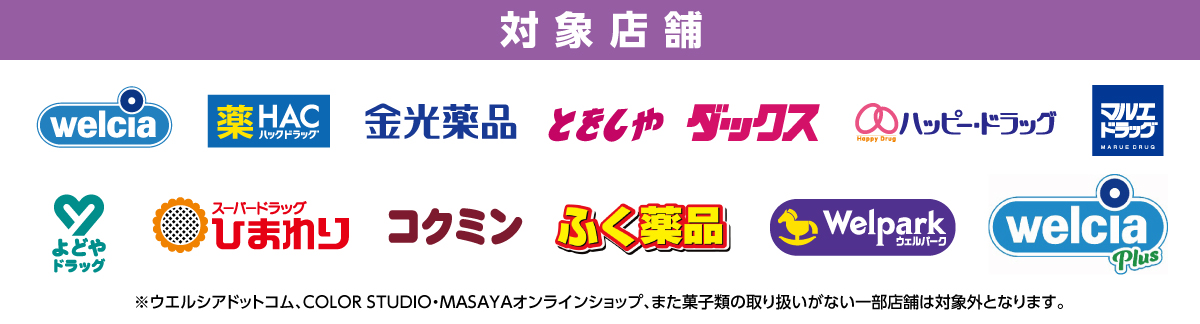 ウエルシア・カバヤ食品共同企画　セボンスターを買ってHARAJUKU FESTIVAL	 VOL.1～子ども心を救え～に行こう！キャンペーン